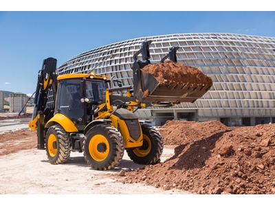 3500 Kg Küçük Teker Kazıcı Yükleyici - 9