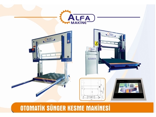 Otomatik Vargel Sünger Kesim Makinası