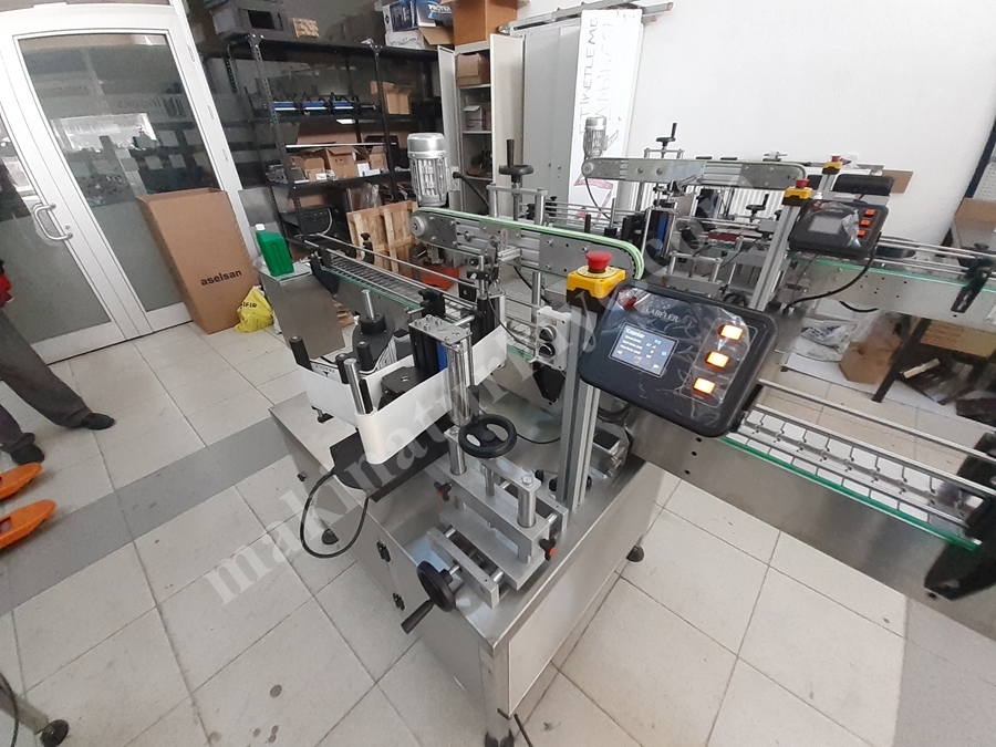 Angora Otomatik Şişe Etiketleme Makinesi 