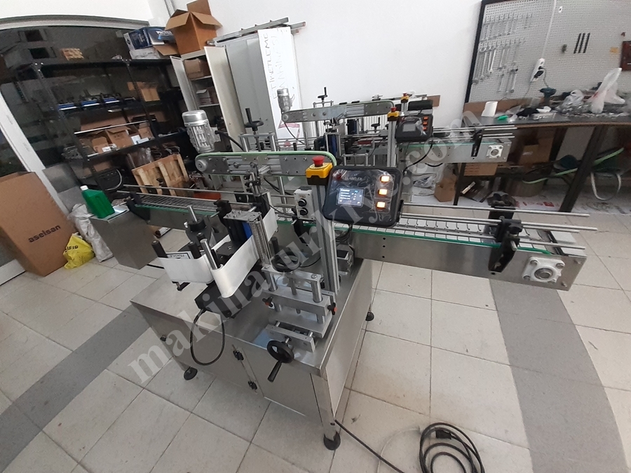 Angora Otomatik Şişe Etiketleme Makinesi 