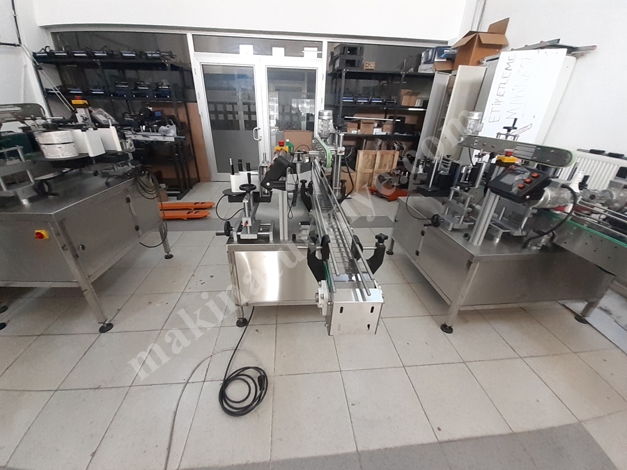 Angora Otomatik Şişe Etiketleme Makinesi 
