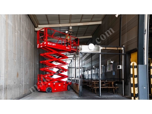 12 Meter Scissor Personnel Lift Platform