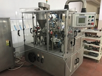 İlaç ve Gıda Otomatik Tüp Krem Dolum Ve Kapatma Makinası  - 1
