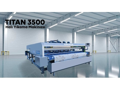 3000 Mm 16 Fırçalı Halı Yıkama Makinası
