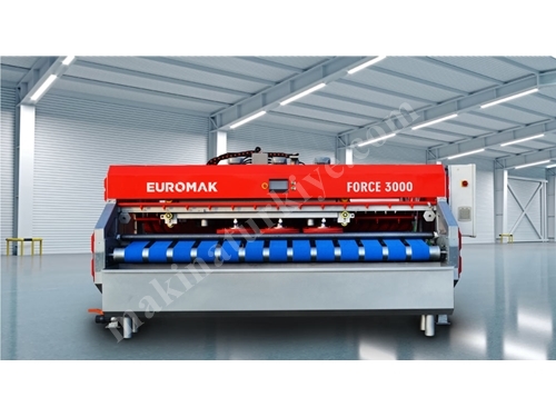 3000 Mm 6 Fırçalı Halı Yıkama Makinası