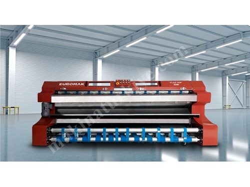 4 Dövücülü Halı Çırpma Makinası Max Halı Genişliği: 3500 mm