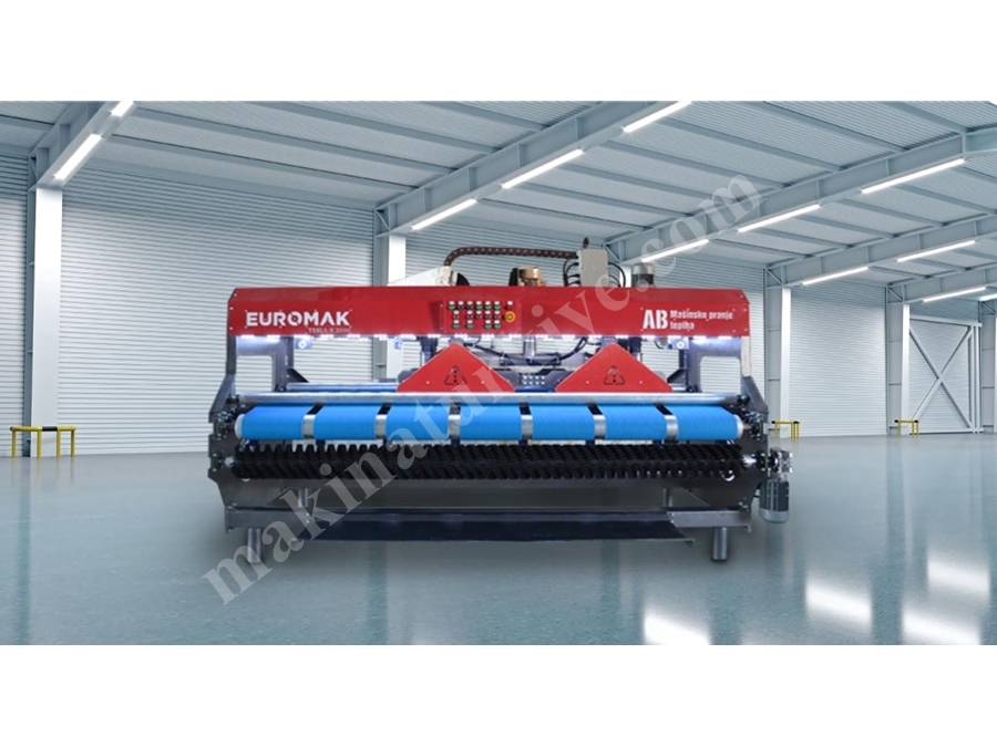 Endüstriyel Halı Süpürme Makinası Max. Halı Genişliği:2500 Mm