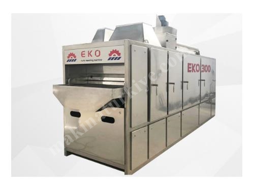 300-350 Kg / Hours Single-Belt Roasting Oven 