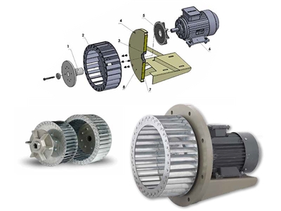 0.75-3 kW Circulation Fan - 0