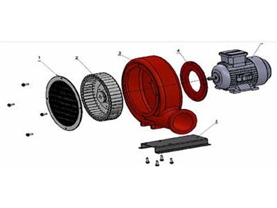 0,55 kW Alüminyum Gövdeli Balon Fanı  - 1