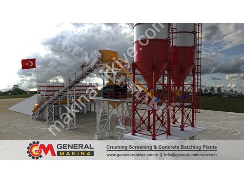 Diamond 60 Sabit Beton Santrali 