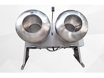 120 Kg / Hours Double Coating Pan