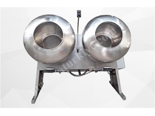 120 Kg / Hours Double Coating Pan