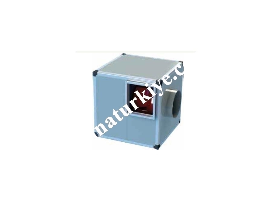 0,75-7,5 kW Seyrek Kanatlı Tek Emişli Radyal Fanlı 2 Hücreli Aspiratör 