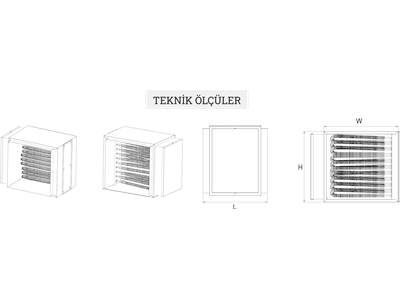 Elektrikli Kanal Tipi Isı Geri Kazanım - 1