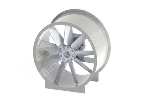 0.37-18.5 kW Aluminum Propeller Direct Coupled Cased Axial Fan