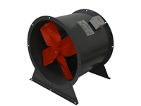 0,37-7,5 kW 4 Kanatlı Metal Pervaneli Dairesel Kasa Aksiyel Fan 