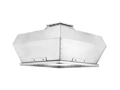 0,25-2,2 kW Dikey Atışlı Motor Hava Akımının Dışında Çatı Fanı 