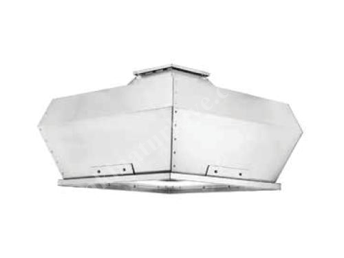 0,25-2,2 kW Dikey Atışlı Motor Hava Akımının Dışında Çatı Fanı 