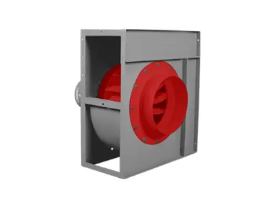 0,37-7,5 Kw Tek Emişli Kare Kasalı Radyal Fanı 