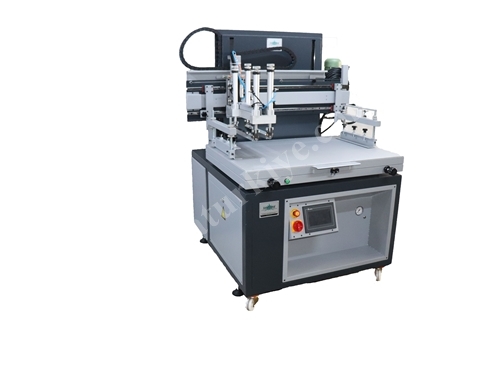 50x70 Horizontaldruck halbautomatische Siebdruckmaschine