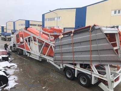 60 m3 Mobile Concrete Batching Plant - 7