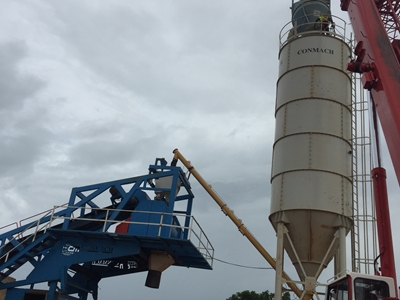 50 m3 Mobile Concrete Batching Plant - 3
