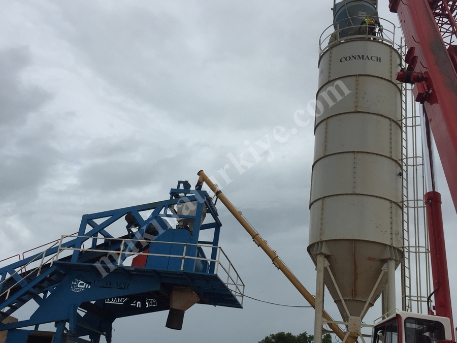 50 m3 Mobile Concrete Batching Plant