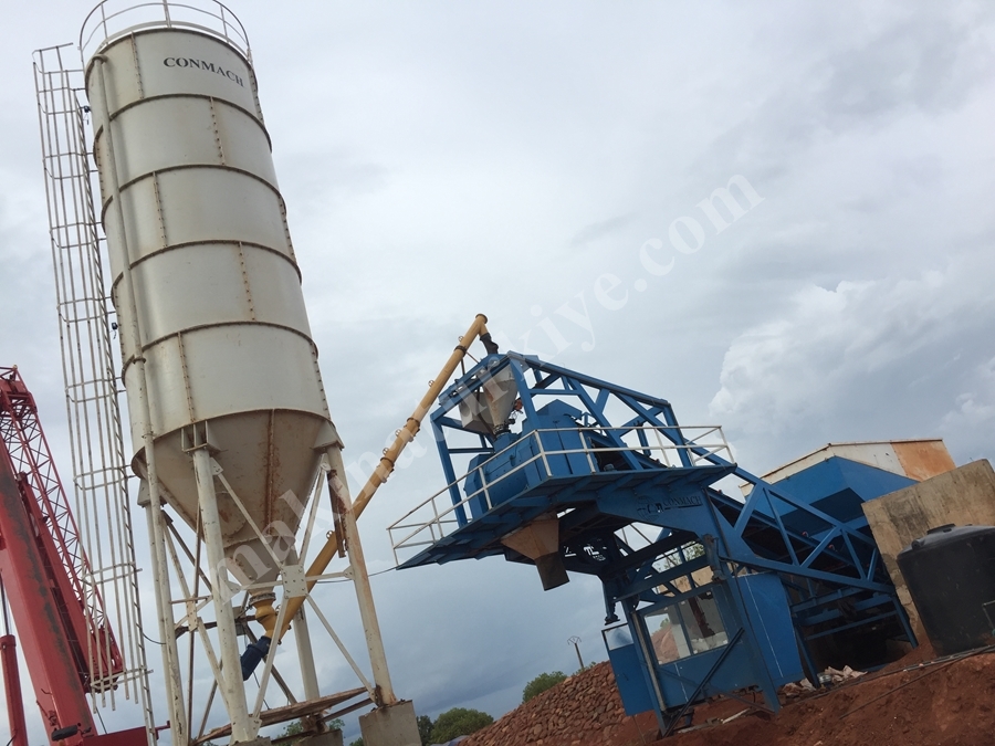 50 m3 Mobile Concrete Batching Plant