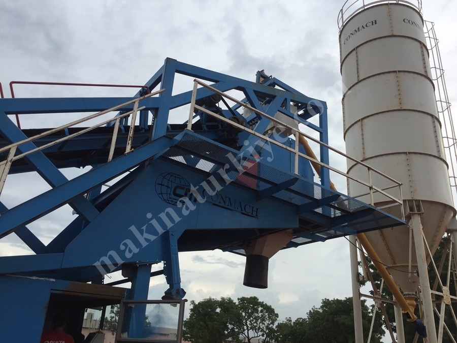 50 m3 Mobile Concrete Batching Plant