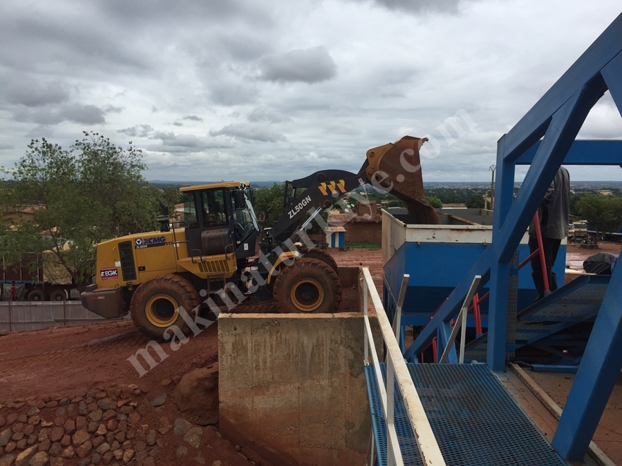 50 m3 Mobile Concrete Batching Plant