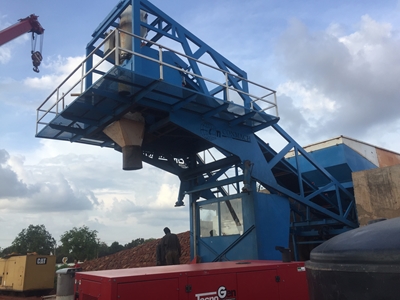 50 m3 Mobile Concrete Batching Plant - 0
