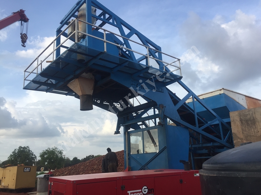 50 m3 Mobile Concrete Batching Plant