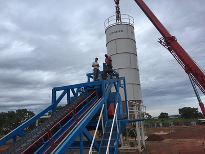 50 m3 Mobile Concrete Batching Plant - 16
