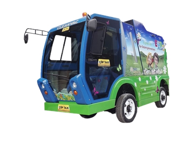 CT 750 Elektrikli Damperli Çöp Toplama ve Yol Süpürme Aracı - 1