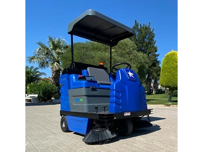 150 Litre Geniş Alan Akülü Yol Süpürme Aracı - 2