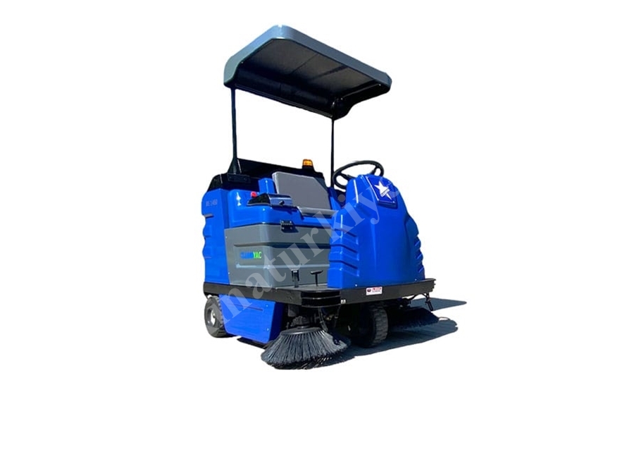 150 Litre Geniş Alan Akülü Yol Süpürme Aracı