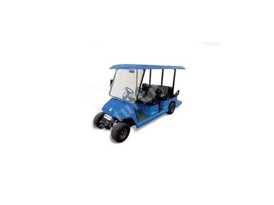 Akülü 6 Kişilik Kapalı Kasalı Golf Arabası