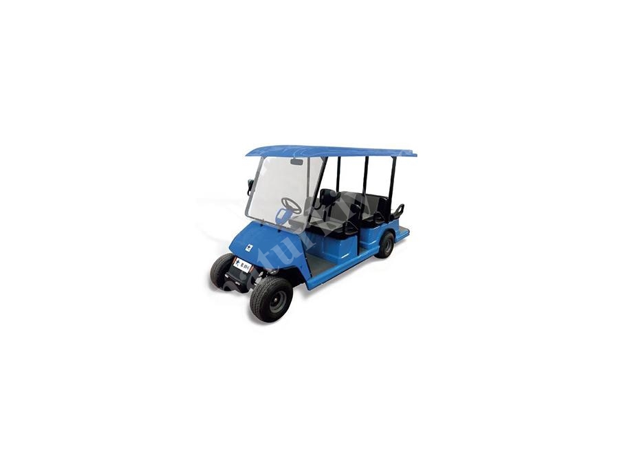Akülü 6 Kişilik Kasalı Golf Arabası