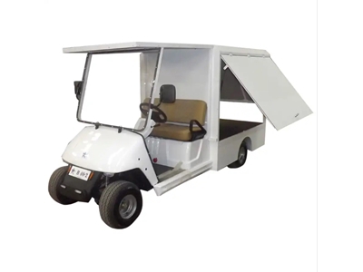 Akülü Kapalı Kasa 2 Kişilik Golf Arabası