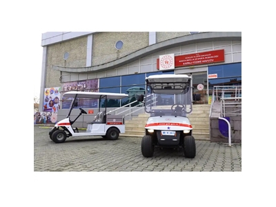 Akülü 2 Kişilik Kasalı Golf Arabası - 1