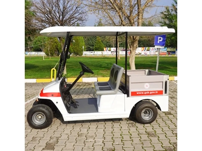 Akülü 2 Kişilik Kasalı Golf Arabası - 4