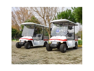 Akülü 2 Kişilik Kasalı Golf Arabası - 5