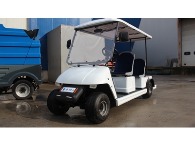 Akülü Ambulans Tipi Golf Arabası - 1