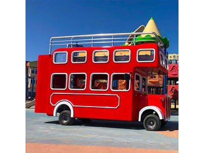 Akülü London Bus Çocuk Gezi Otobüsü