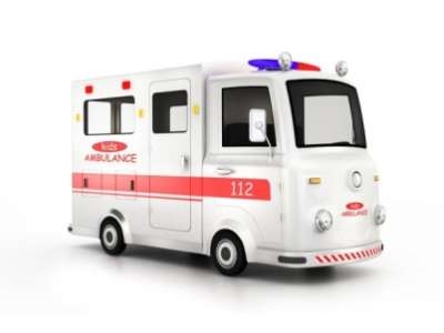 Akülü Eğitim Amaçlı Çocuk Ambulans Aracı - 0
