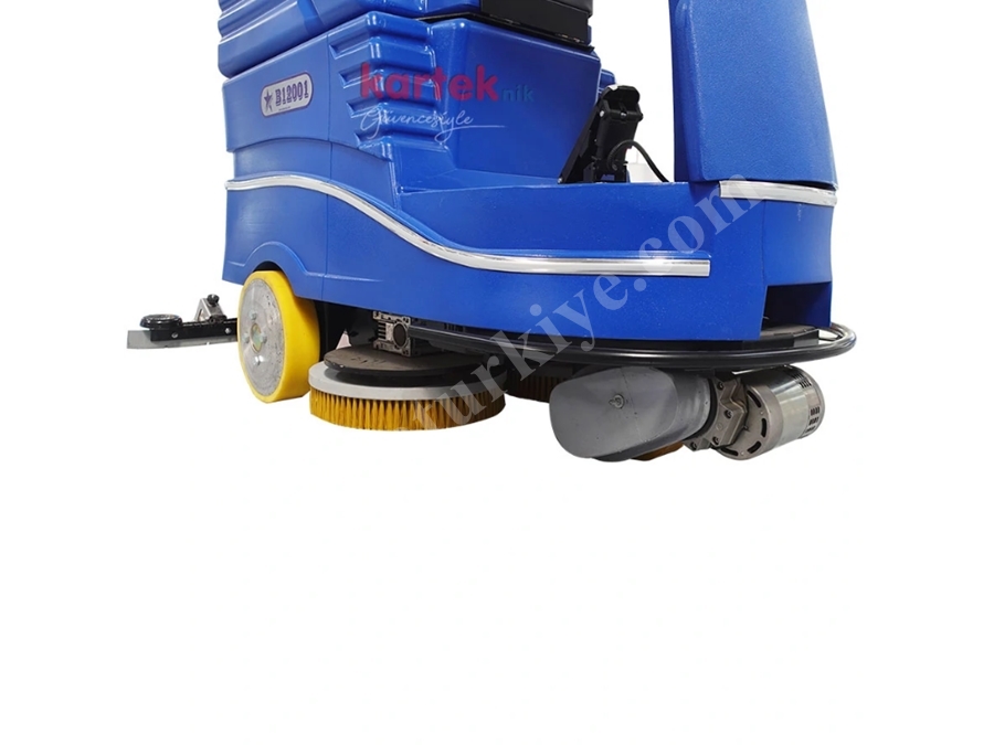 B 12001 Akülü Binicili Yer Yıkama Makinası 