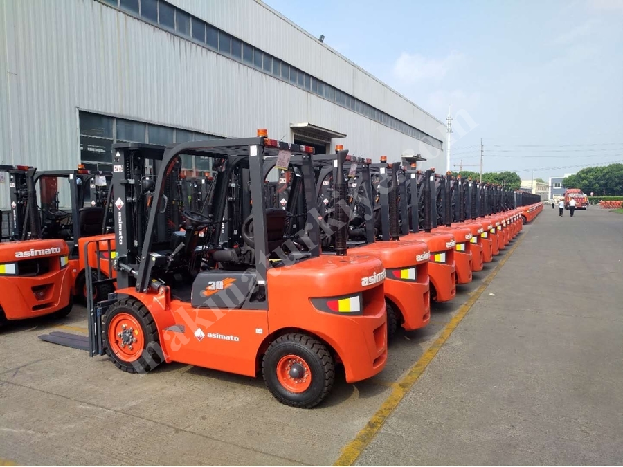 3 Ton 4800 Mm Asansör Dizel Forklift