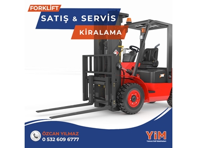 3 Ton 4800 Mm Asansör Dizel Forklift - 5