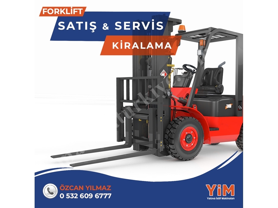 3 Ton 4800 Mm Asansör Dizel Forklift
